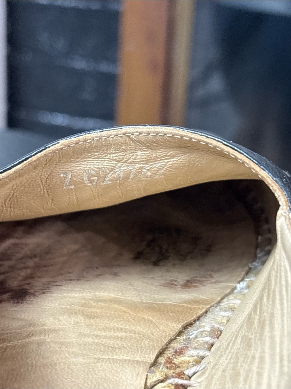 CHANEL Black Leather Espadrilles with CC Logo - Picture 6 of 9